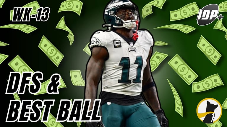 Best Week 13 Fantasy Football Rankings: Hot Best Ball & NFL DFS Picks!